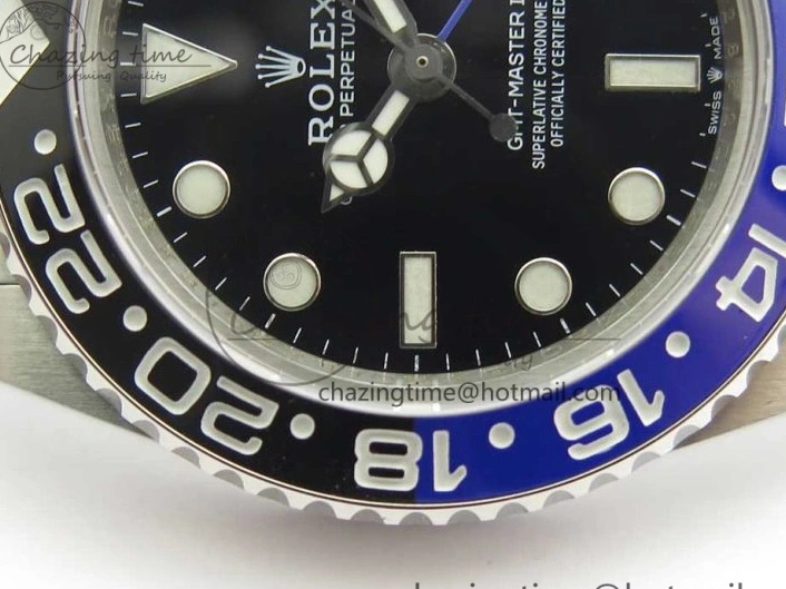 MiroTime 0227 GMT-Master II 126710 BPF BLNR Black Blue Ceramic Maker Best Edition on SS Jubilee Bracelet A BestValue 3287
